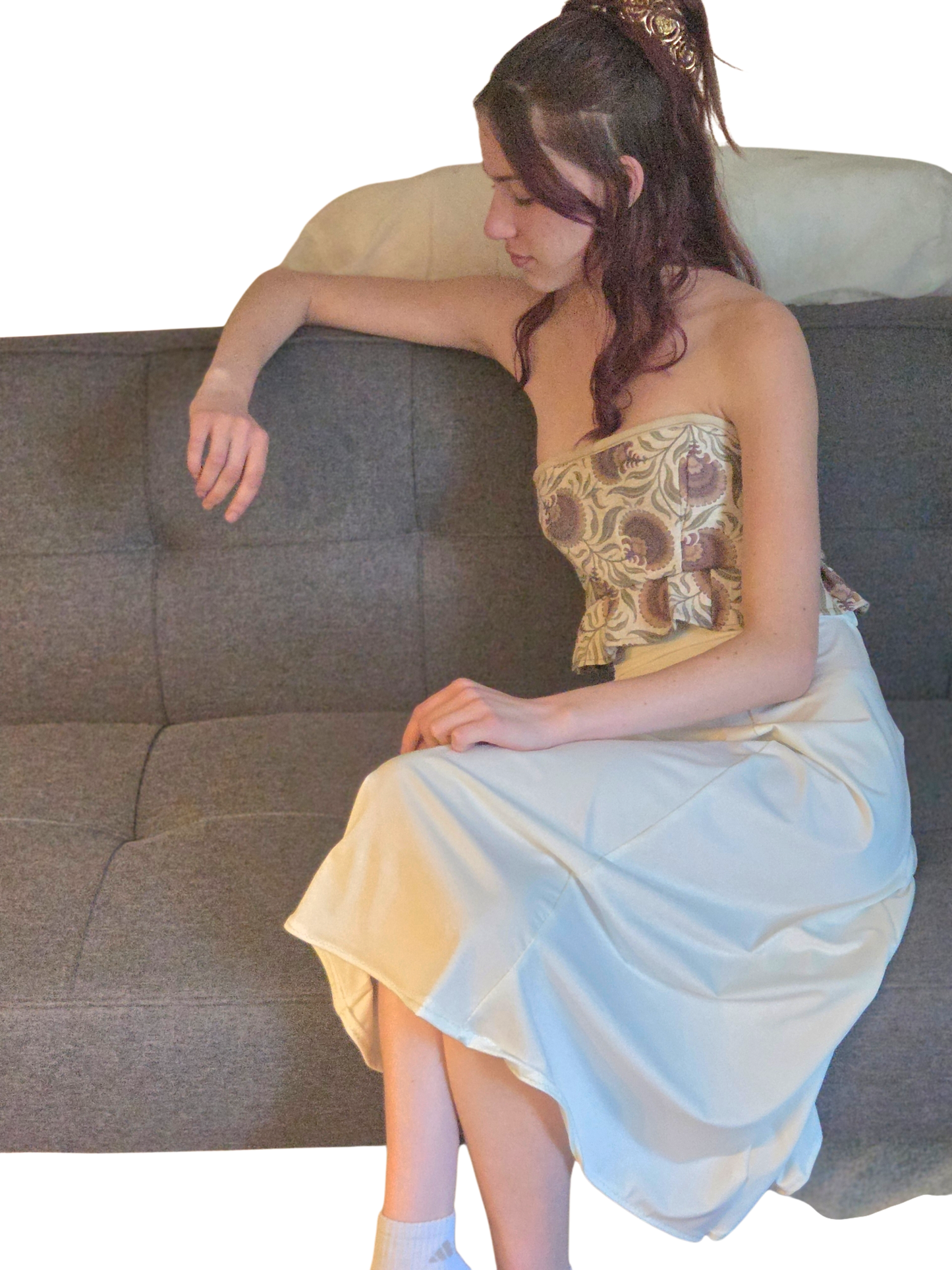 Cream Dress