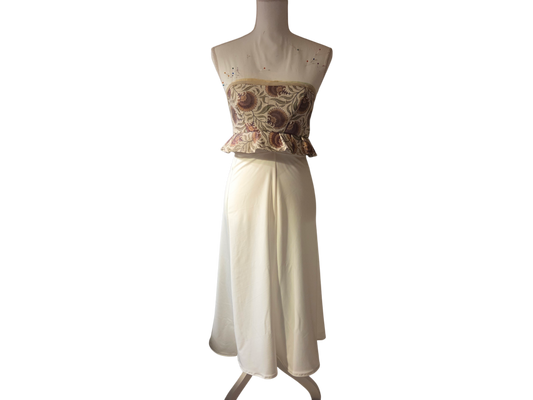 Cream Dress